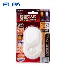 ELPA 人體/明暗感應雙色LED小夜燈...
